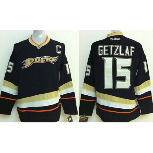 Anaheim Ducks #15 Ryan Getzlaf Black Jersey