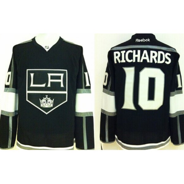 Los Angeles Kings #10 Mike Richards Black Jersey