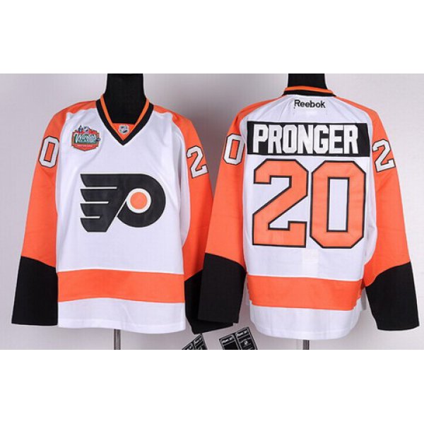 Philadelphia Flyers #20 Chris Pronger White Winter Classic Jersey