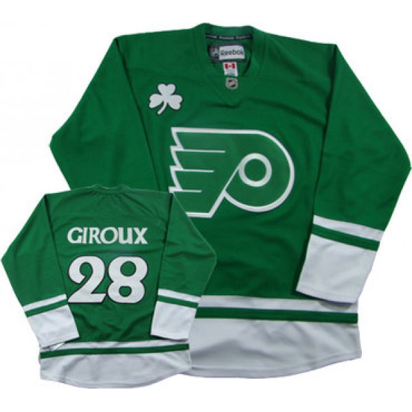 Philadelphia Flyers #28 Giroux St. Patrick's Day Green Jersey