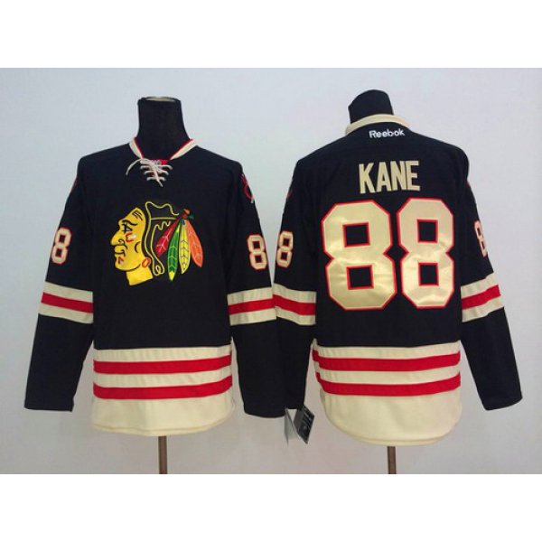 Chicago Blackhawks #88 Patrick Kane 2015 Winter Classic Black Jersey