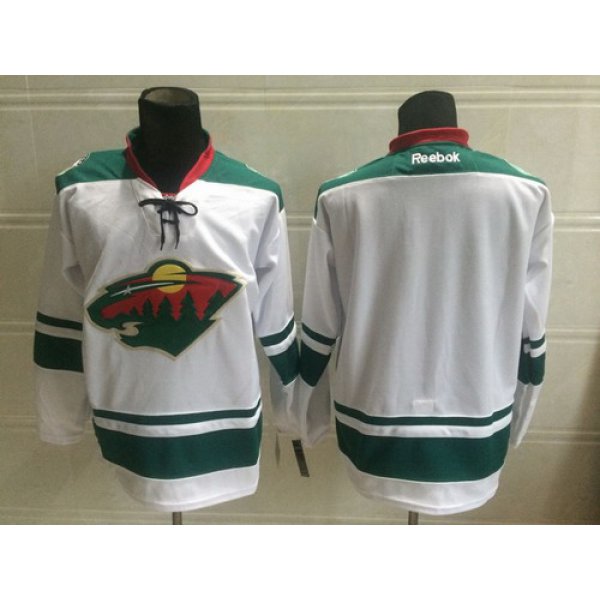 Minnesota Wild Blank 2014 White Jersey