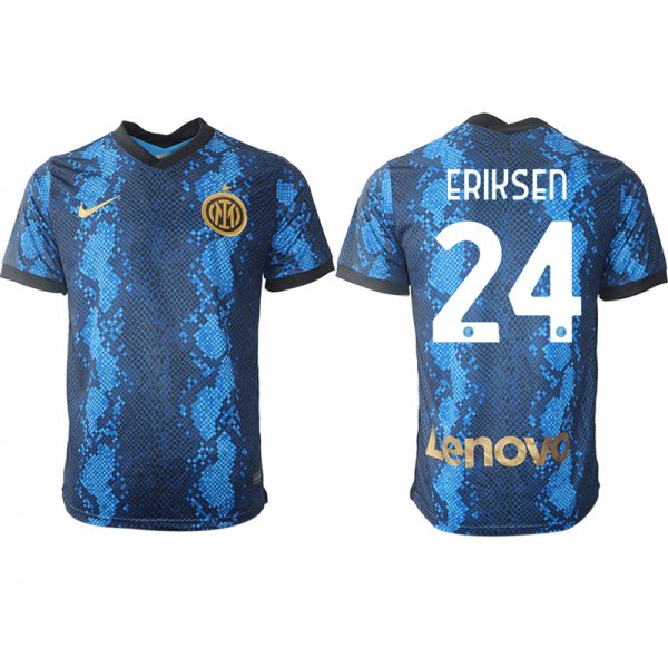 Men 2021-2022 Club Inter Milan home blue aaa versio 24 Nike Soccer Jersey