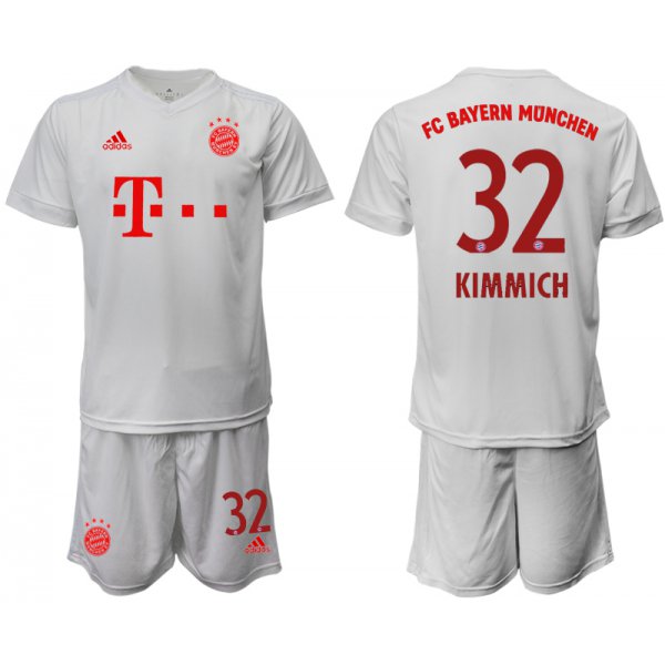Men 2020-2021 club Bayern Munich away 32 white goalkeeper Soccer Jerseys