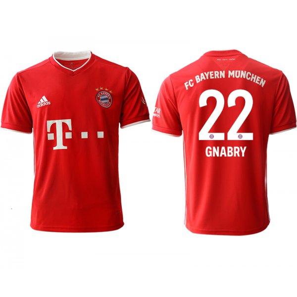 Men 2020-2021 club Bayern Munich home aaa version 22 red Soccer Jerseys