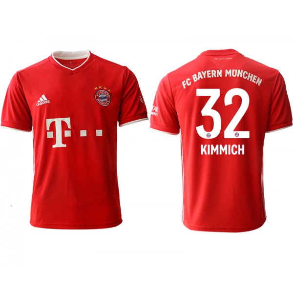 Men 2020-2021 club Bayern Munich home aaa version 32 red Soccer Jerseys