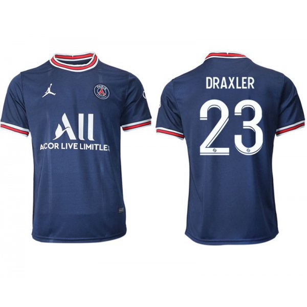 Men 2021-2022 Club Paris St German home aaa version blue 23 Soccer Jersey