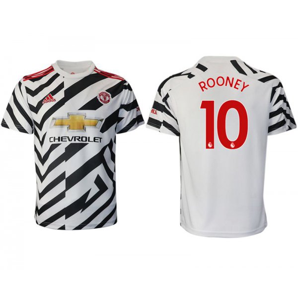 Men 2020-2021 club Manchester United away aaa version 10 white Soccer Jerseys