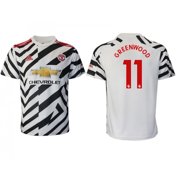Men 2020-2021 club Manchester United away aaa version 11 white Soccer Jerseys