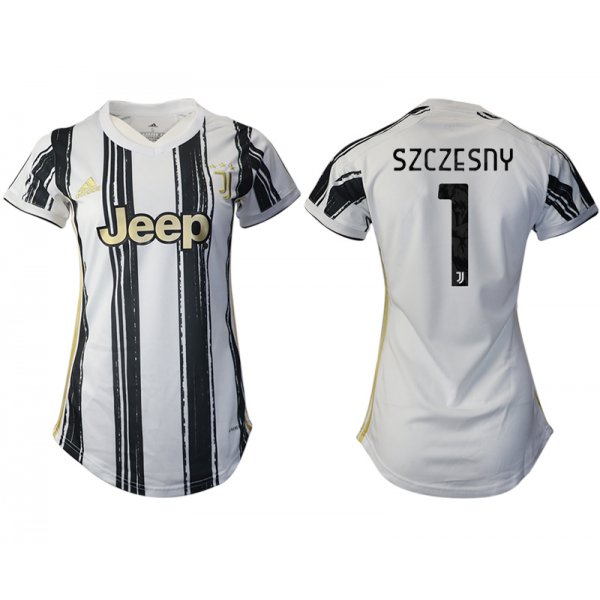 Women 2020-2021 Juventus home aaa version 1 white Soccer Jerseys