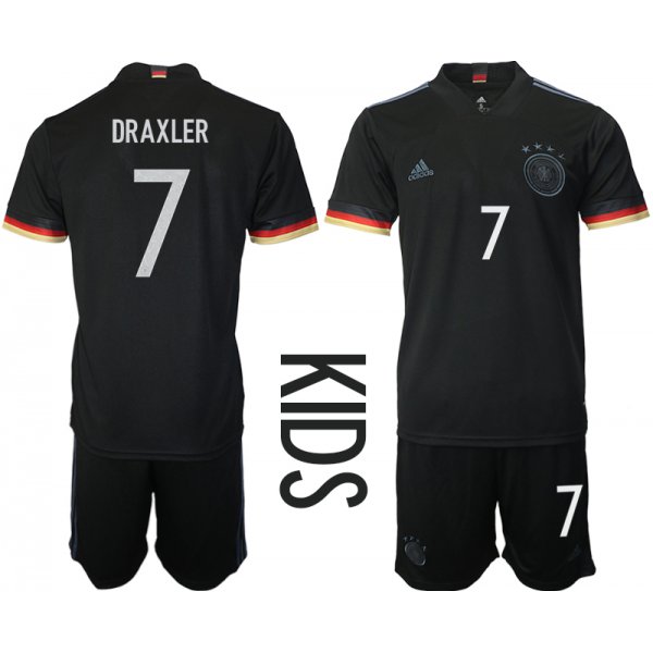 2021 European Cup Germany away Youth 7 soccer jerseys
