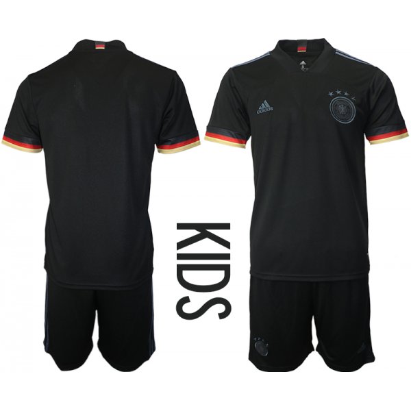 2021 European Cup Germany away Youth soccer jerseys