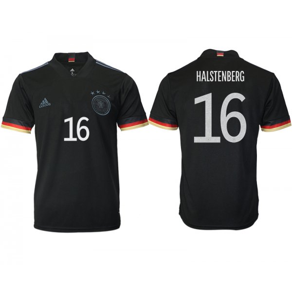 Men 2021 Europe Germany away AAA version 16 black soccer jerseys