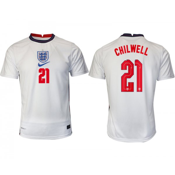 Men 2021 Europe England home AAA version 21 soccer jerseys