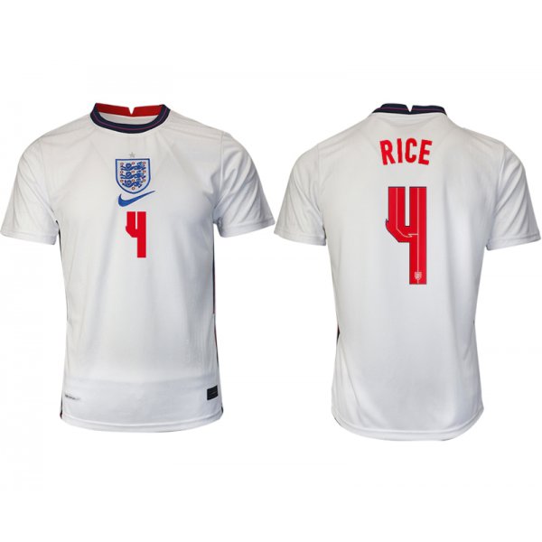 Men 2021 Europe England home AAA version 4 soccer jerseys