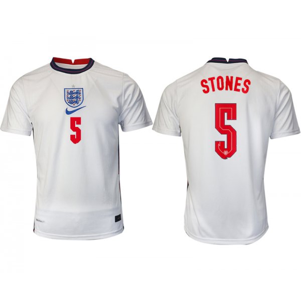 Men 2021 Europe England home AAA version 5 soccer jerseys