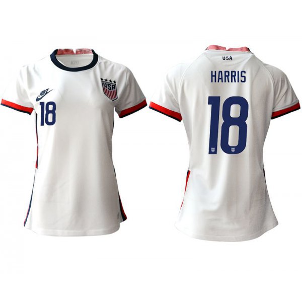 Women 2020-2021 Season National Team America home aaa 18 white Soccer Jerseys