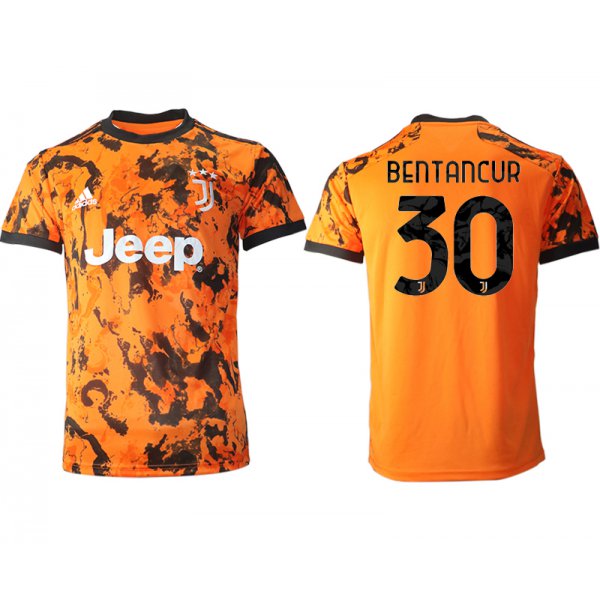 Men 2020-2021 club Juventus Second away aaa version 30 orange Soccer Jerseys