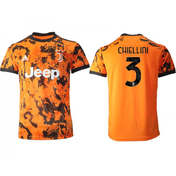 Men 2020-2021 club Juventus Second away aaa version 3 orange Soccer Jerseys