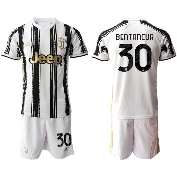 Men 2020-2021 club Juventus home 30 white black Soccer Jerseys