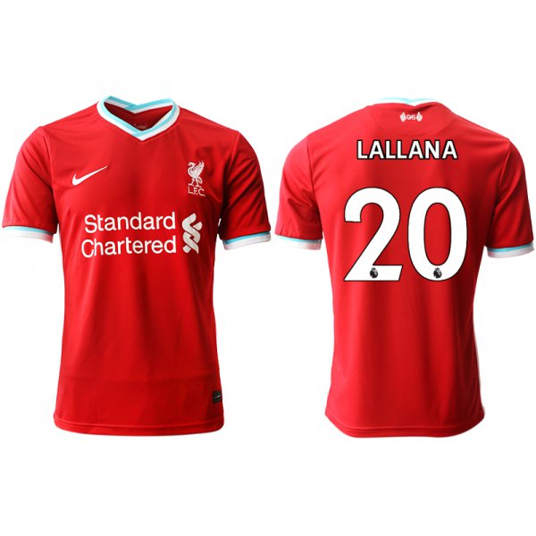 Men 2020-2021 club Liverpool home aaa version 20 red Soccer Jerseys