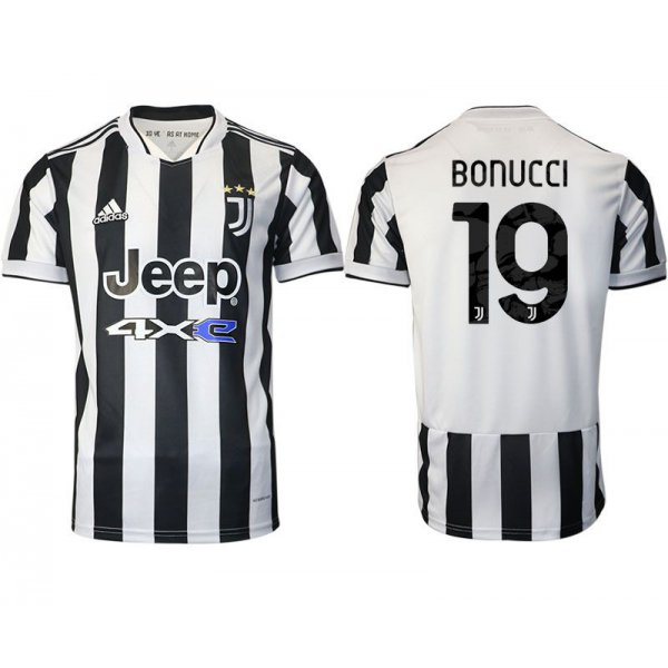 Men 2021-2022 Club Juventus home aaa version white 19 Adidas Soccer Jersey