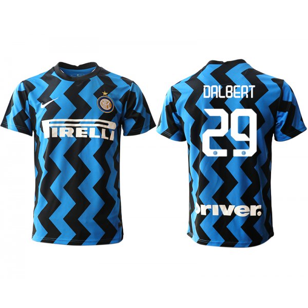 Men 2020-2021 club Inter Milan home aaa versio 29 blue Soccer Jerseys