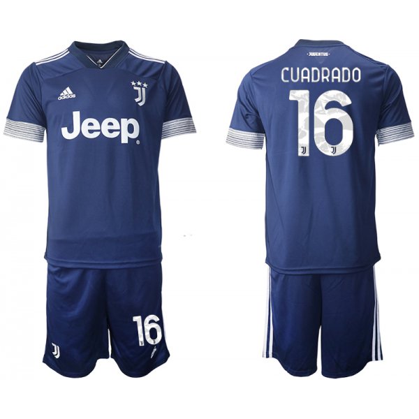 Men 2020-2021 club Juventus away16 blue Soccer Jerseys