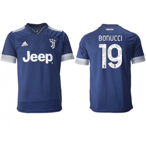 Men 2020-2021 club Juventus away aaa version 19 blue Soccer Jerseys