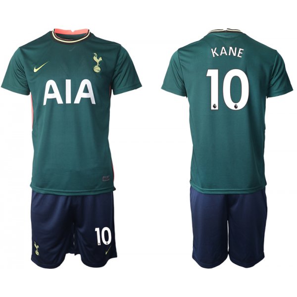 Men 2020-2021 club Tottenham away 10 green Soccer Jerseys