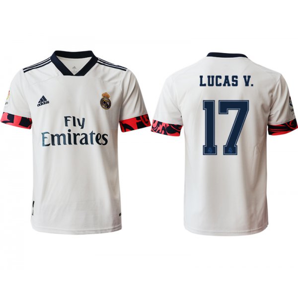 Men 2020-2021 club Real Madrid home aaa version 17 white Soccer Jerseys2