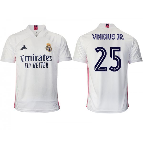 Men 2020-2021 club Real Madrid home aaa version 25 white Soccer Jerseys