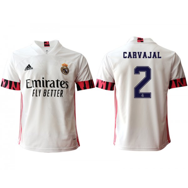 Men 2020-2021 club Real Madrid home aaa version 2 white Soccer Jerseys
