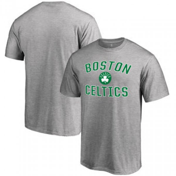 Men's Boston Celtics Gray Victory Arch T-Shirt