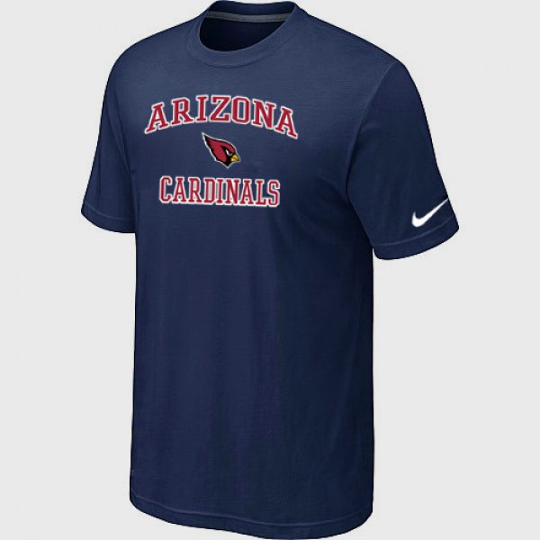 Arizona Cardinals Heart & Soul T-Shirt D.Blue