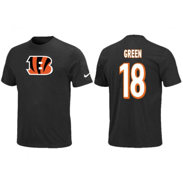 Nike Cincinnati Bengals A.J. Green Name & Number T-Shirt Black