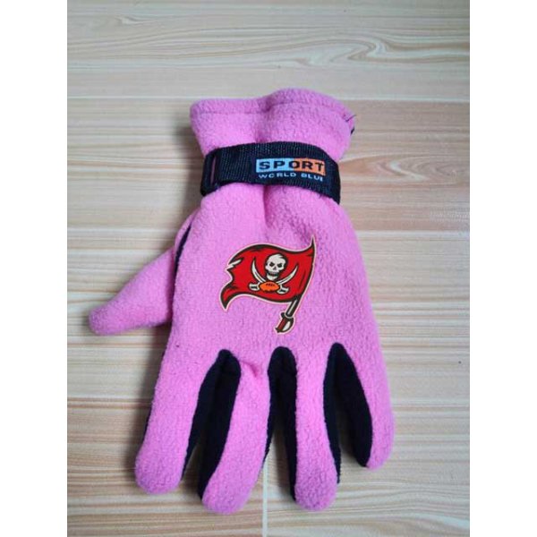 Tampa Bay Buccaneers NFL Adult Winter Warm Gloves Pink