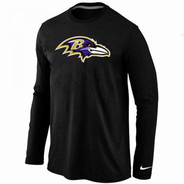 Nike Baltimore Ravens Logo Long Sleeve T-Shirt black