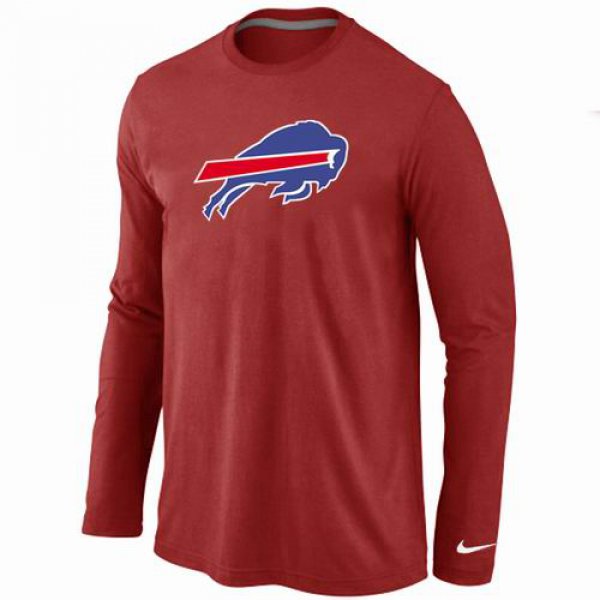 Nike Buffalo Bills Logo Long Sleeve T-Shirt RED