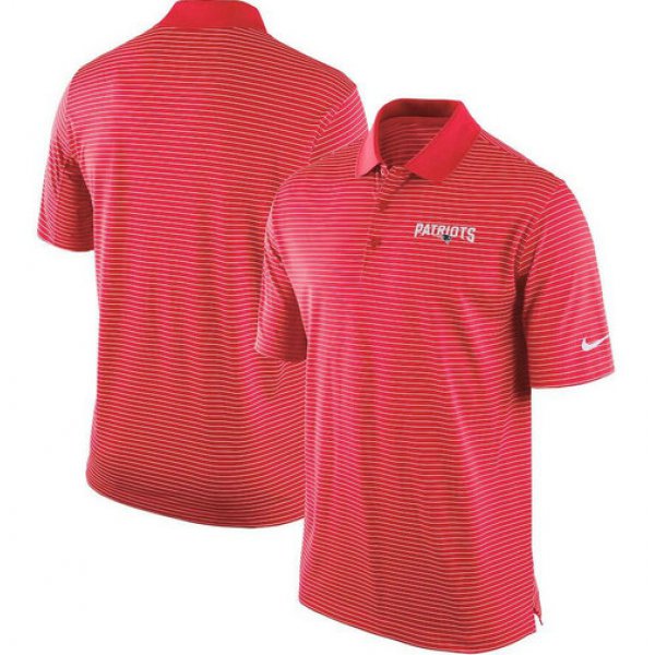 New England Patriots Team Stadium Performance Polo - Red