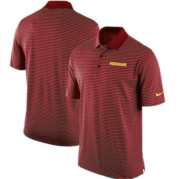 Washington Redskins Team Stadium Performance Polo - Burgundy