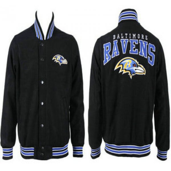 Baltimore Ravens Black Jacket FG