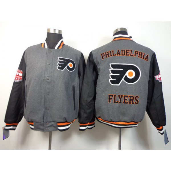 Philadelphia Flyers Blank Gray Jacket
