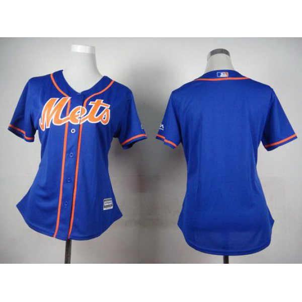 Women's New York Mets Blank Blue Jersey