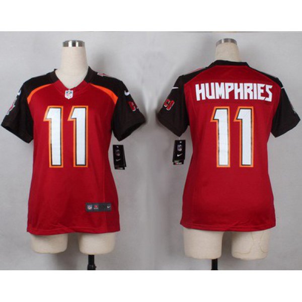 Women's Tampa Bay Buccaneers #11 Adam Humphries Red Team Color NFL Nike Game Jersey