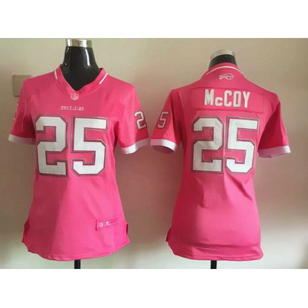 Women's Buffalo Bills #25 LeSean McCoy Pink Bubble Gum 2015 NFL Jersey