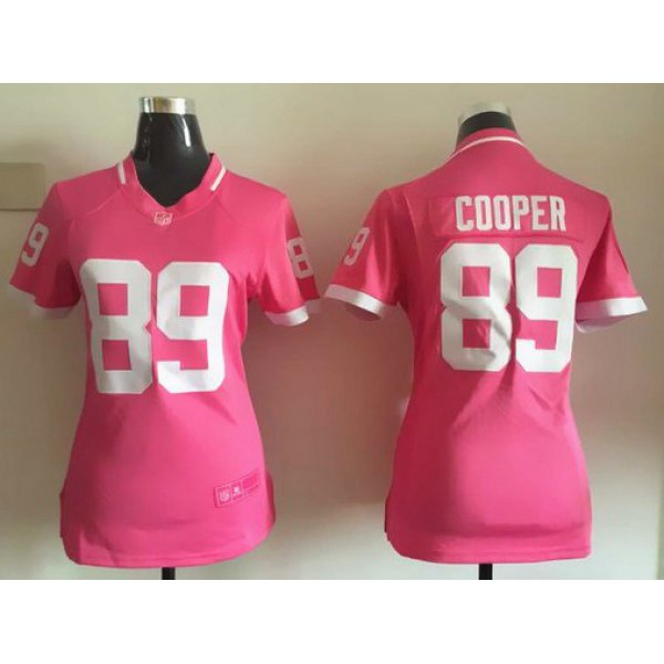 Women's Oakland Raiders #89 Amari Cooper Pink Bubble Gum 2015 NFL Jersey