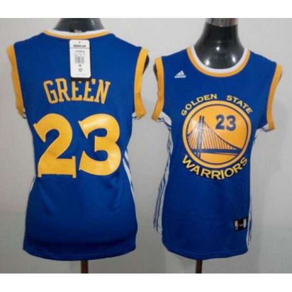 Women's Golden State Warriors #23 Draymond Green 2014 New Blue Jersey