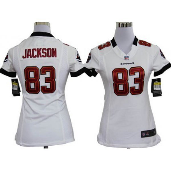 Nike Tampa Bay Buccaneers #83 Vincent Jackson White Game Womens Jersey