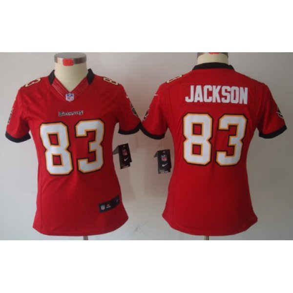 Nike Tampa Bay Buccaneers #83 Vincent Jackson Red Limited Womens Jersey